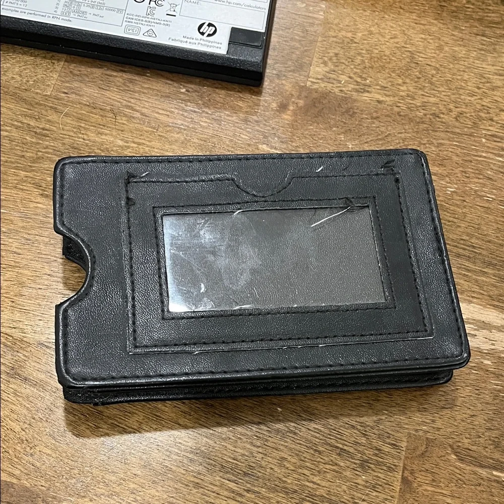 HP 12c Platinum Calculator with Black Case